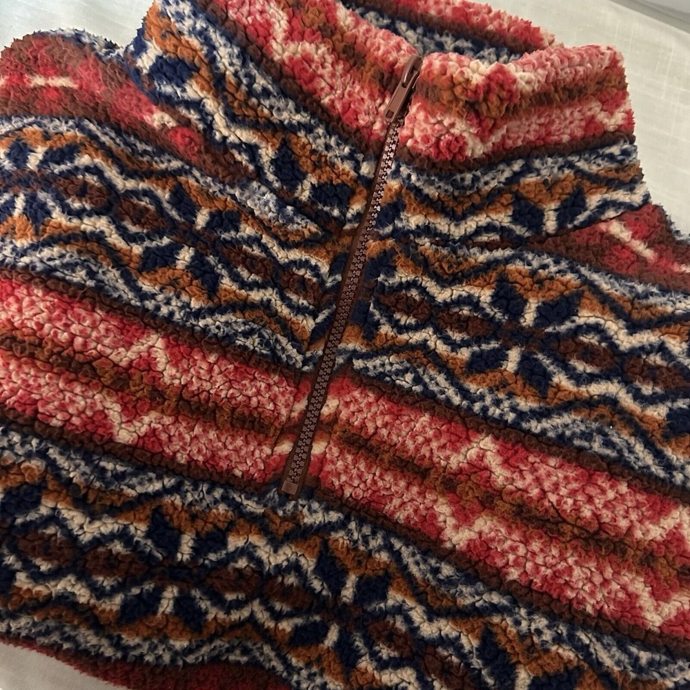 American Eagle Aztec Southwestern Pullover Women's Medium‎ 1/4 Zip